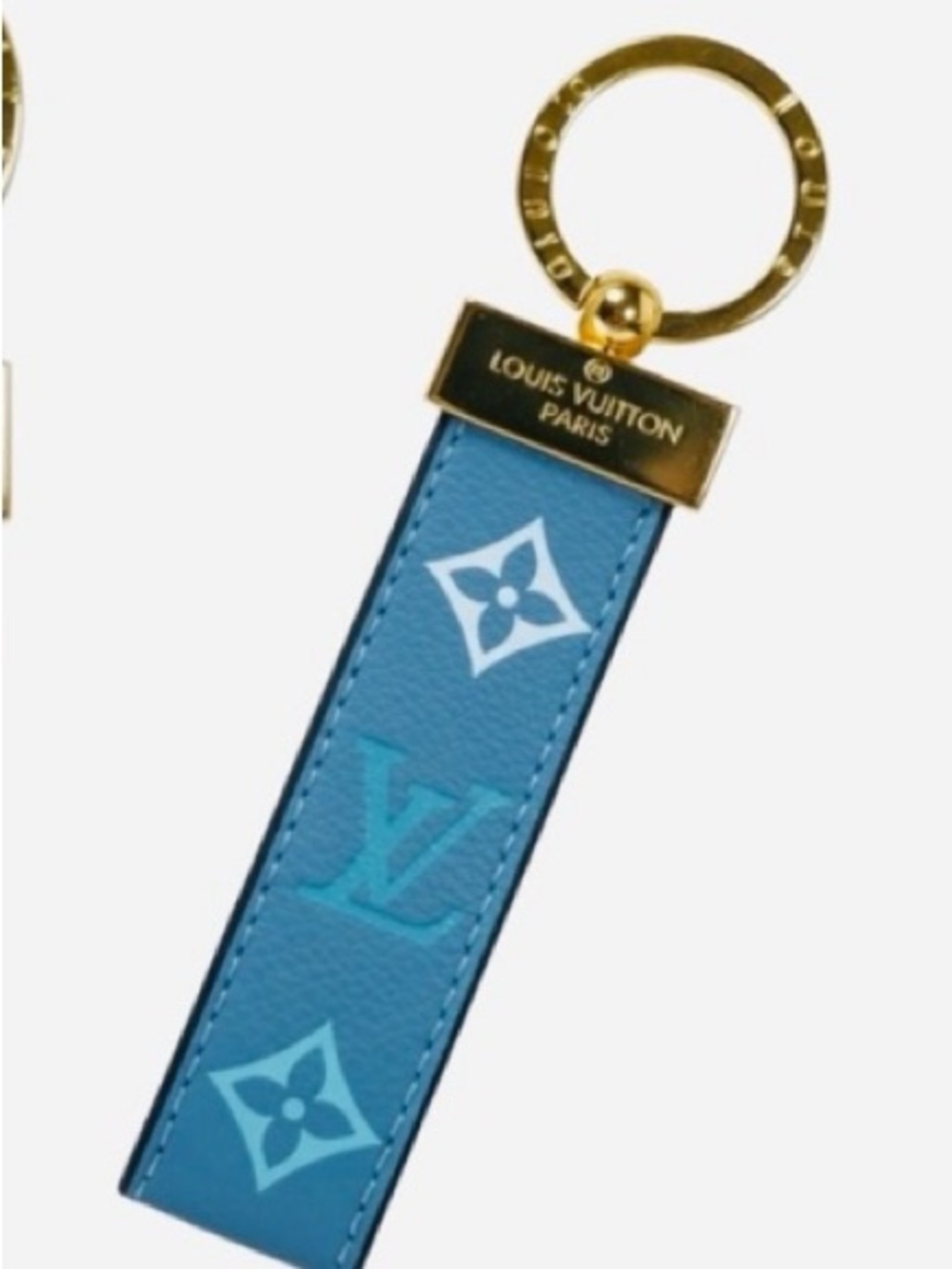 Blue Monogram purse/bag charm Keychain - Picture 5 of 5